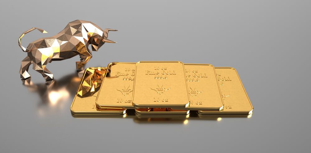 Gold prices remain on the top side as US Dollar fell about 1 last day